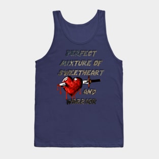 Sweetheart & warrior Tank Top